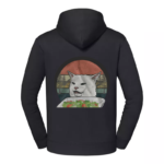 Bluza z nadrukiem - Kot przy stole - obrazek 4