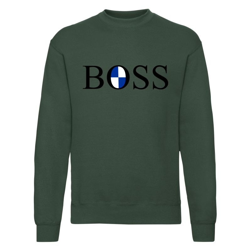 44_boss_bmw__green Bluza z nadrukiem - Boss BMW - obrazek 1