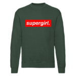 Bluza z nadrukiem - Supergirl