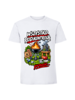Męska koszulka z nadrukiem - Wszystko pod kontrolą - obrazek 3