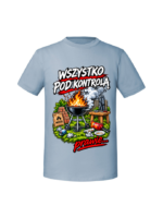 Męska koszulka z nadrukiem - Wszystko pod kontrolą - obrazek 4