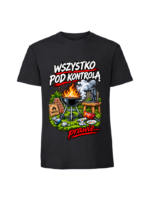Męska koszulka z nadrukiem - Wszystko pod kontrolą - obrazek 2