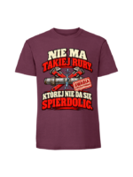 Męska koszulka z nadrukiem - Nie ma takiej rury - obrazek 4