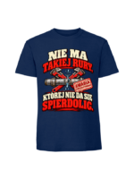 Męska koszulka z nadrukiem - Nie ma takiej rury