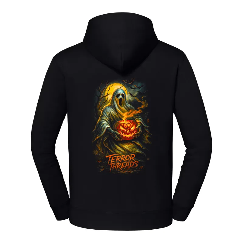 halb0036_czarny Bluza z kapturem Halloween – Terror threads - obrazek 1