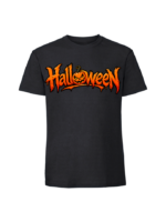 Męska koszulka z nadrukiem - Halloween Dynia - obrazek 2